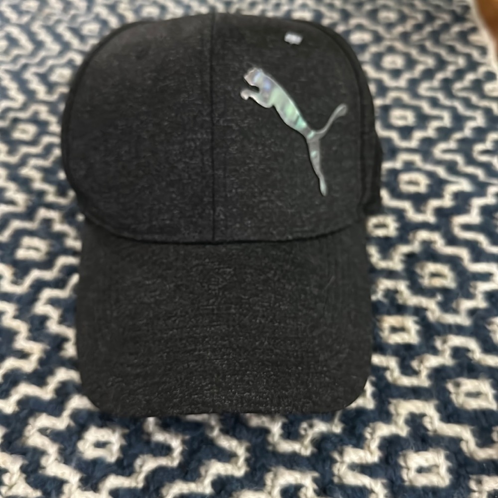 Grey puma hat